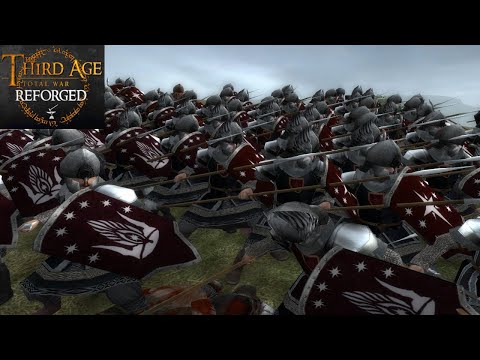 EVIL INVADES THE SOUTH DOWNS (Siege Battle) - Third Age: Total War (Reforged)