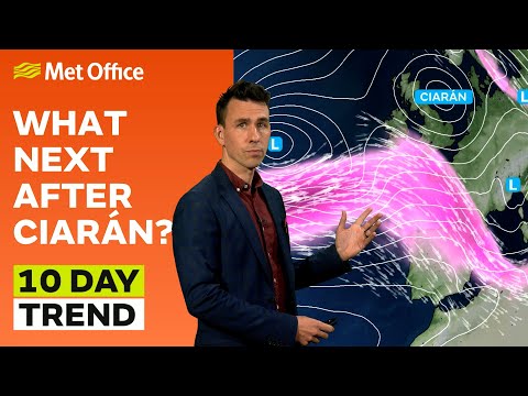 10 Day Trend 01/11/2023 – Staying stormy? – Met Office weather forecast UK