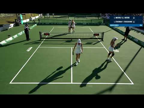 Hyundai PPA Masters Women's Doubles A.Waters/L.Waters Vs. Tereschenko/Stratman