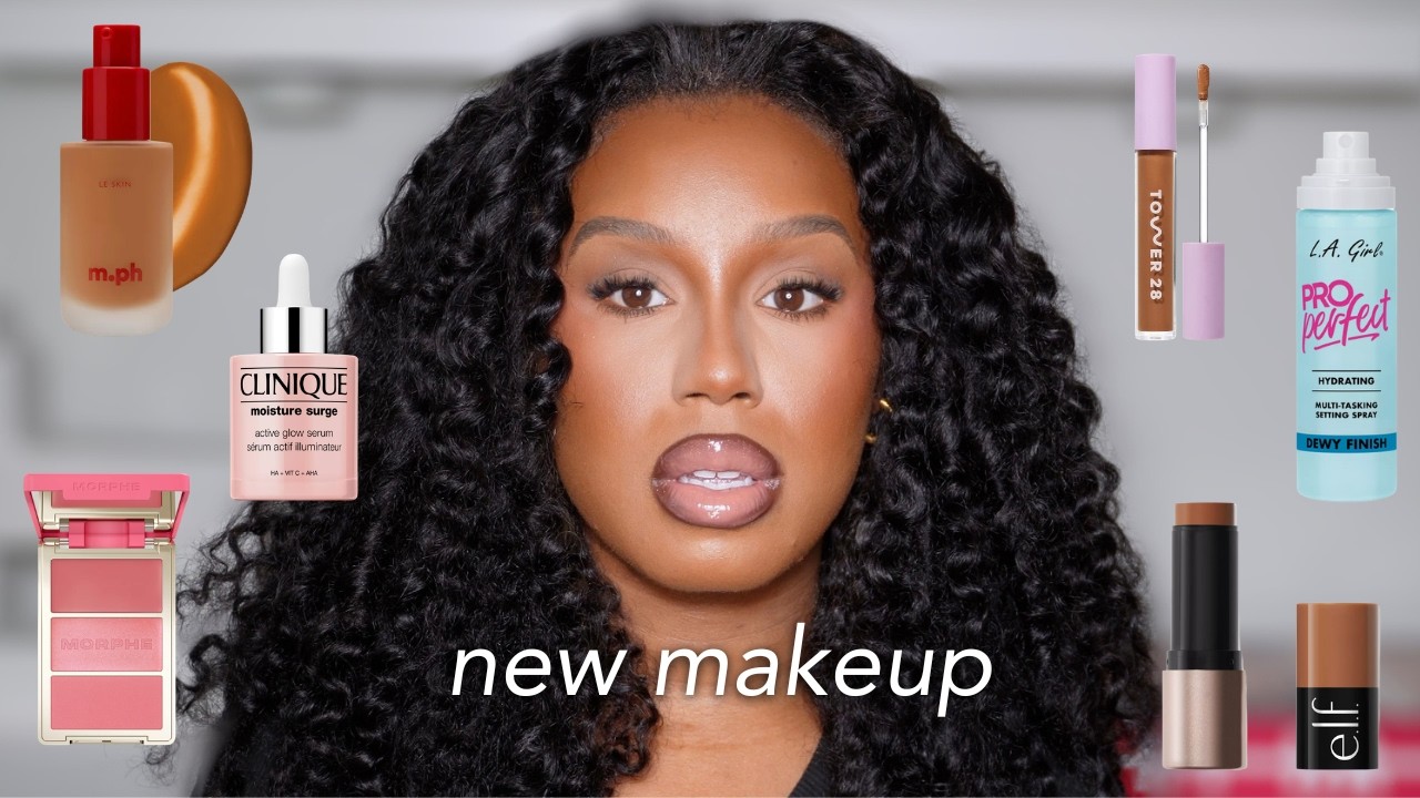 full face of new makeup | m.ph, morphe, tower 28, and more! + 12hour wear test | Natasha S.