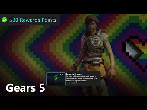 Gears 5 Punch Card Rewards Guide for Microsoft Rewards on Xbox - Earn an Achievement