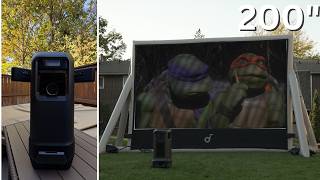 I Turned My Neighbourhood Into a Movie Theatre | soundcore Nebula X1 Pro