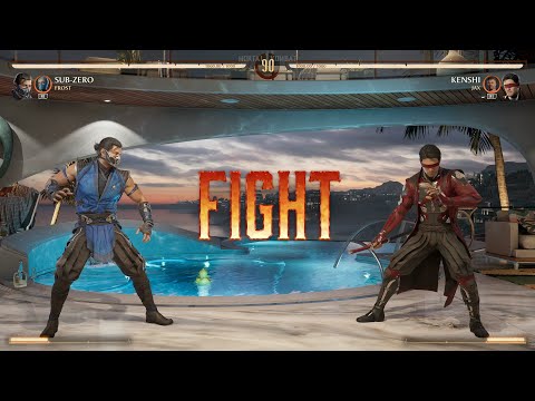 Mortal Kombat 1 - Sub Zero Vs Kenshi FULL FIGHT (PS5)