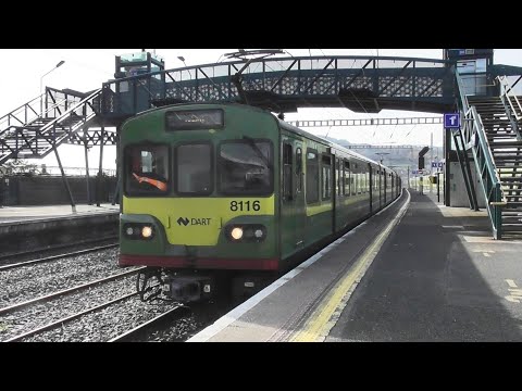 Irish Rail 8100 Class Dart Train 8116 - Bray Daly Station, Wicklow