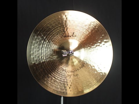 Paiste 14" Signature Dark Crisp Hi Hats - 916g/1486g (video demo) image 2