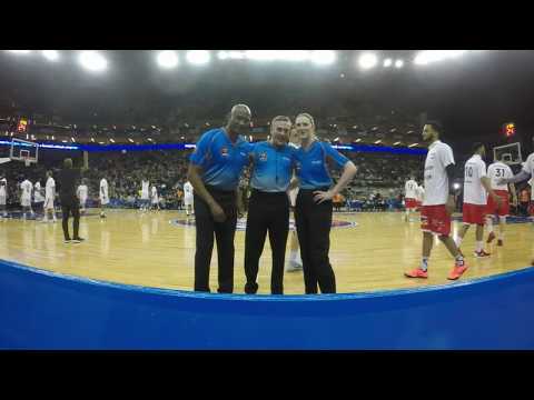 Our courtside British Basketball League (BBL) Play-off Finals 2017 experience (Riders vs Eagles).