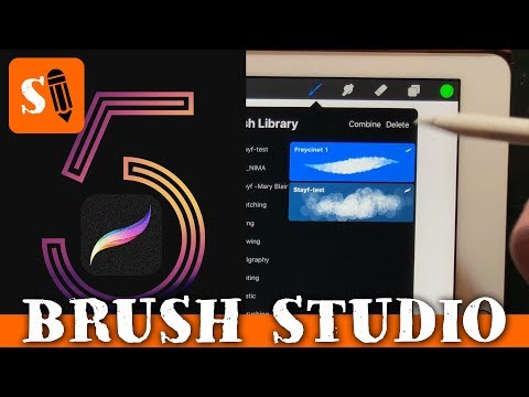 Procreate 5 Beta How to Make Custom Brushes in Brush Studio