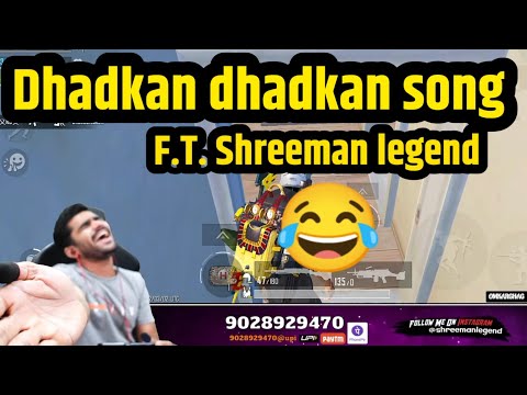 Dhadkan dhadkan song ft. Shreeman legend funny song😂😂
