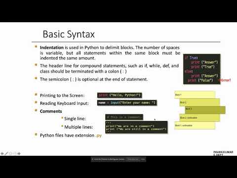 Module 1 Part 2python Syntax Python Variables