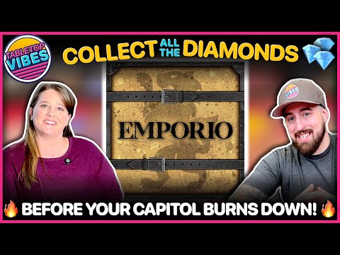 Emporio | A Game of MEDIEVAL CONQUEST, Collecting DIAMONDS, and Avoiding the Dreaded FIRE!