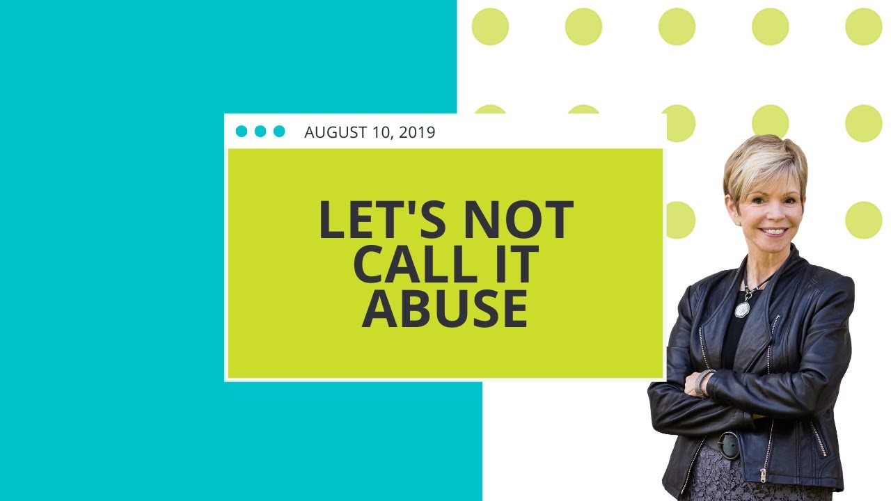Let's Not Call It Abuse