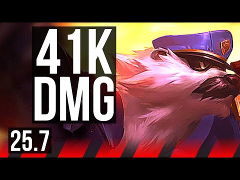 VOLIBEAR vs IRELIA (TOP) | 8 solo kills, 41k DMG, 13/4/7 | KR Master | 25.7