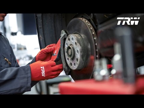Instructions for replacing the brake pads on a TRW caliper type “Colette”
