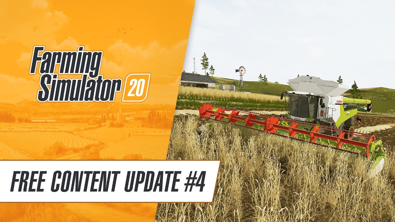 Farming Simulator 20: Free Content Update #4 available