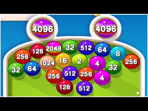 Ball Pop 2048 - Gameplay Walkthrough - Levels 11-20