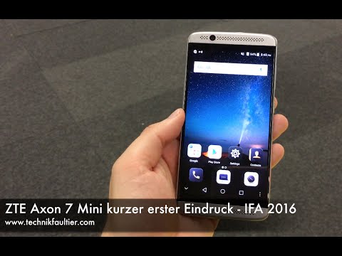 ZTE Axon 7 Mini kurzer erster Eindruck - IFA 2016
