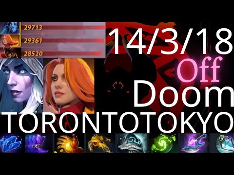 TORONTOTOKYO off Doom vs Drow Ranger, Mars, Death Prophet - EZ burst  - dota2