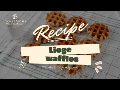 Liege Waffles recipe - Pearl sugar & waffle mix