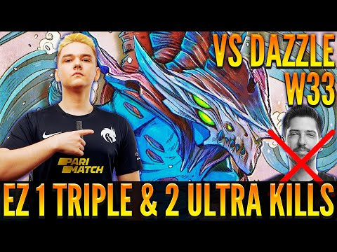 👉No Wonder Why YATORO Won TI10 - Easy Did 1 Triple And 2 Ultra Kills - Morphling God Mode Vs W33