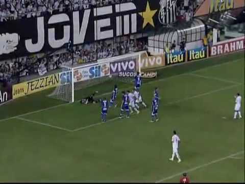 Santos 5-0 Monte Azul - Campeonato Paulista 2010 -...