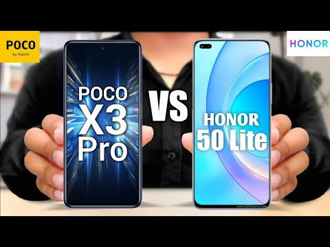 Xiaomi POCO X3 Pro vs Honor 50 Lite | Camera | Price | Full Specs Comparison