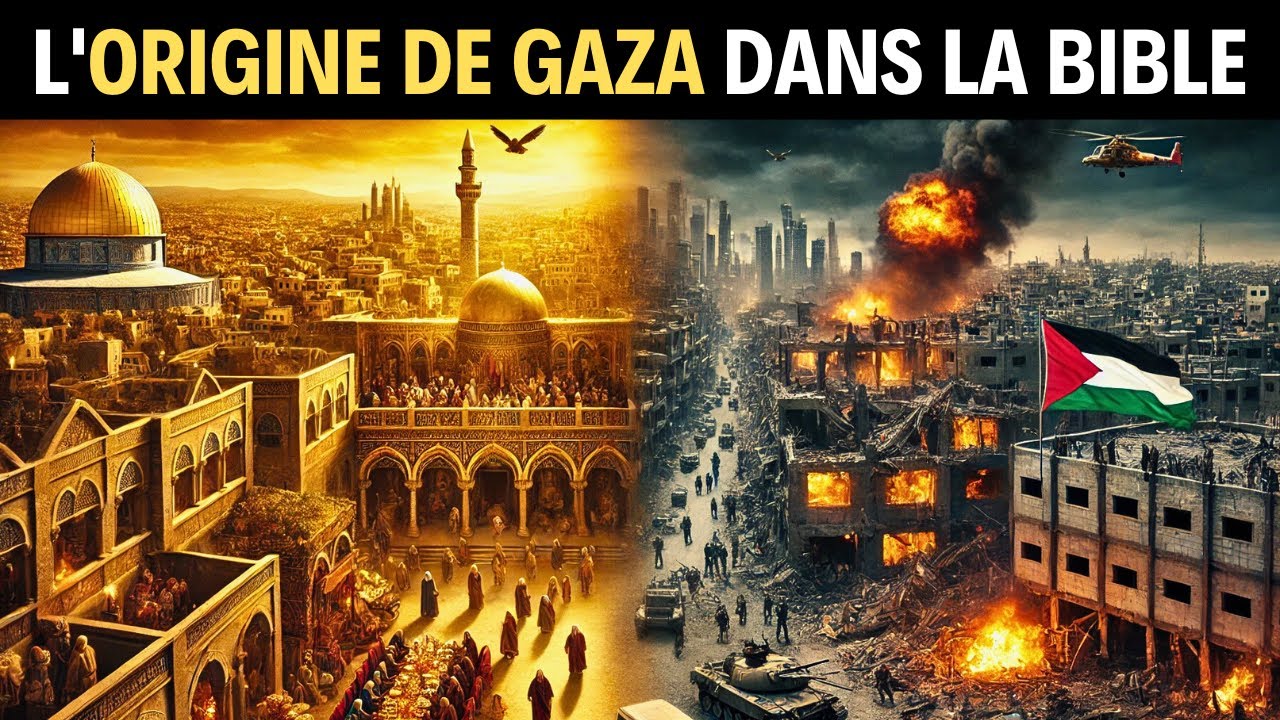 L'ORIGINE DE GAZA DANS LA BIBLE ET SON HISTOIRE PROPHÉTIQUE TRAGIQUE.