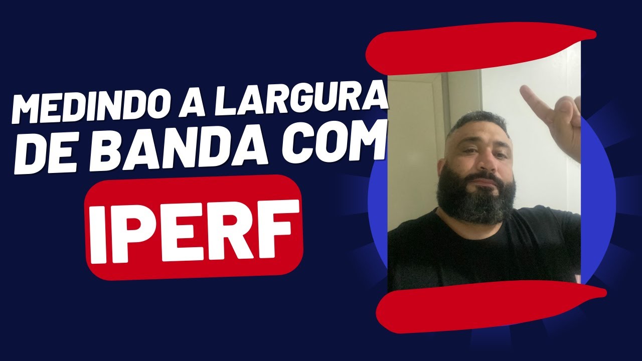 Medindo Largura de Banda com iperf #linux #iperf #shell