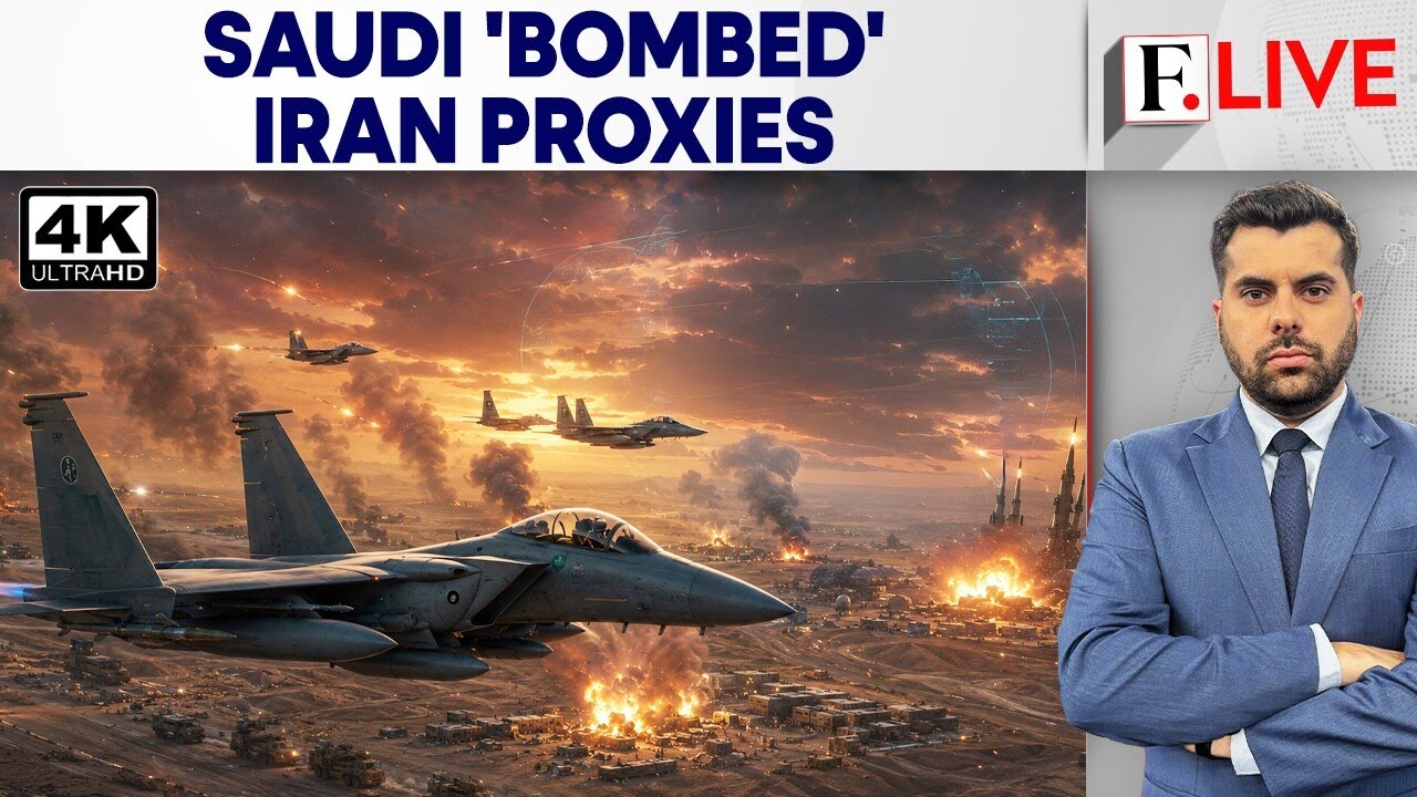 Saudi Warplanes Hit Iraq Militia Targets Amid Iran Conflict: Report | Firstpost Live | 4K