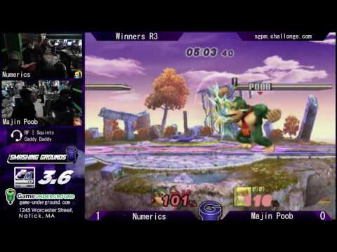 SG at GU 12.8: Majin POOB (Captain Falcon, Donkey Kong) vs Numerics (Zero Suit Samus)