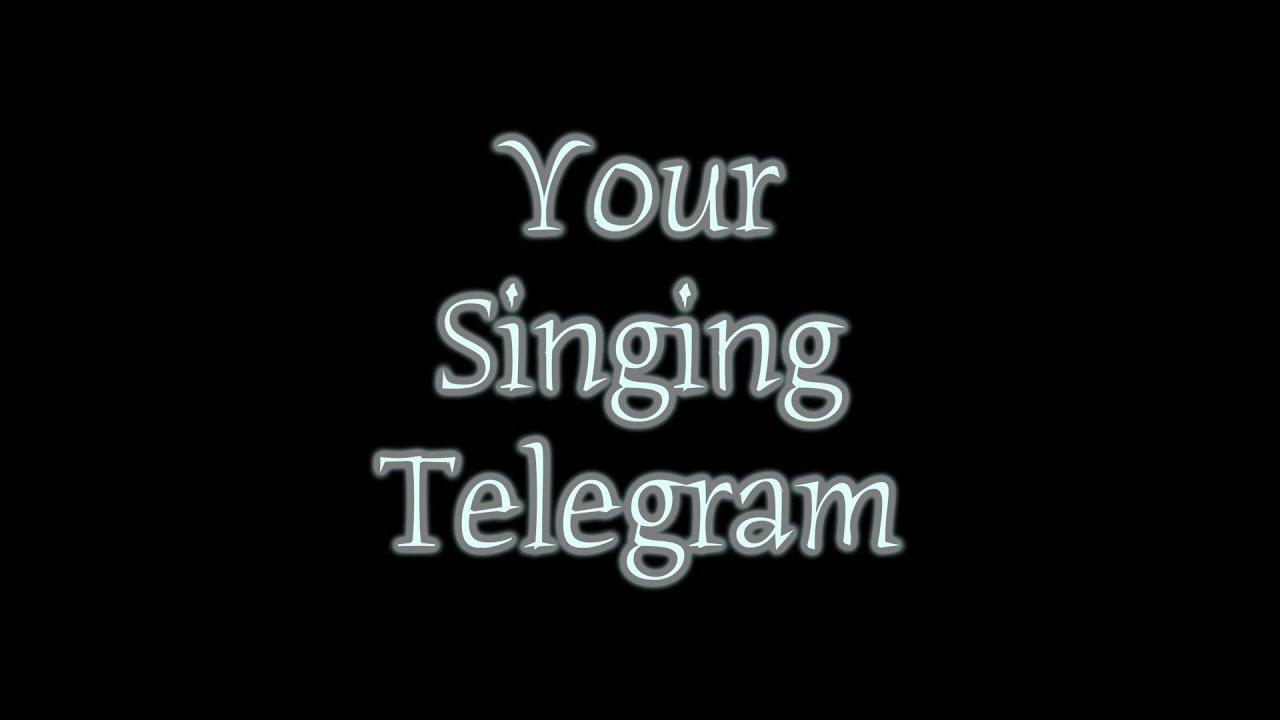 singing telegram