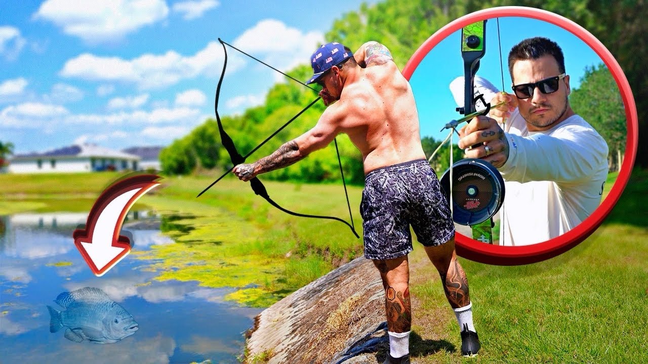Pescando de ARCO E FLECHA na FLÓRIDA - Como Funciona?