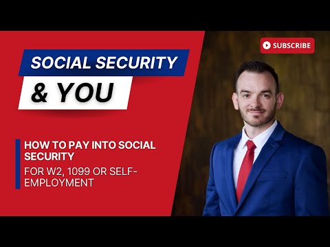 YouTube video about Paying Social Security and Medicare taxes on 1099 Income