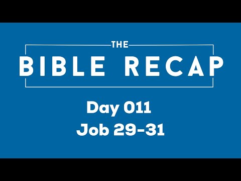 Day 011 (Job 29-31)