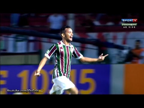 Gol de Gustavo Scarpa, Fluminense 2 x 2 Santa Cruz - Brasileirão 21/05/2016 [HD]