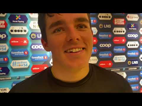 Hugo Vetlesen etter 5-4 mot Viking og Glimts fjerde medalje på rad