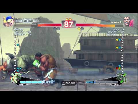 FenTamu [Yun] Vs onigiri-kai [Balrog] SSF4 AE Japanese Online Ranked Matches - PSN