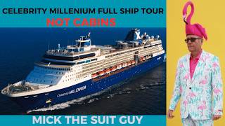 Celebrity Millennium Full Ship Tour 2026 | Complete Public Areas & Decks