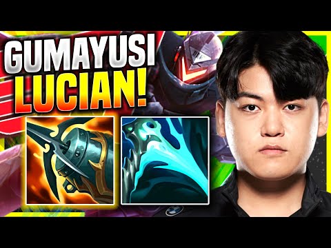 GUMAYUSI PERFECT GAME WITH LUCIAN! - T1 Gumayusi Plays Lucian ADC vs Miss Fortune! | Preseason 11