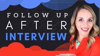 How To Follow Up After A Job Interview - Interview Follow Up Email Template