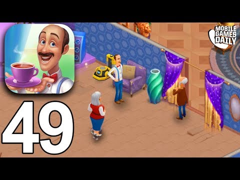 HOMESCAPES Story Walkthrough Gameplay Part 49 - Party Room (iOS Android)