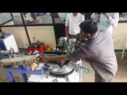 30 mm pipe bending with pnumatic clamping