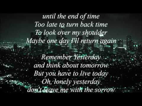 Remember Yesterday - Hammerfall (lyrics)