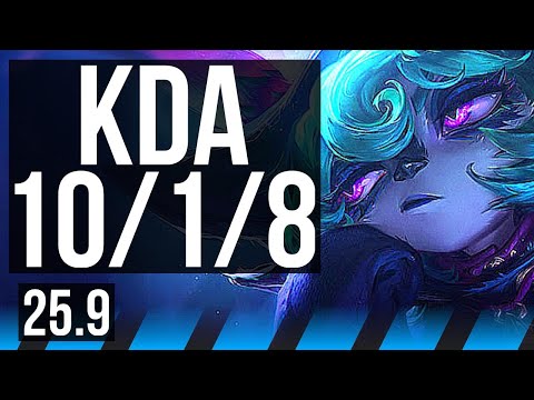 VEX vs TALIYAH (MID) | 10/1/8 | EUW Diamond | 25.9