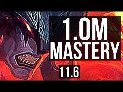 AATROX vs QIYANA (MID) | Legendary, 900+ games, 1.0M mastery | KR Diamond | v11.6