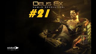 Let&#39;s play Deus Ex: Human Revolution [BLIND+HARD] #21 - Most extravagant newscaster