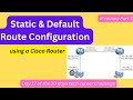 How To Configure Static Route Default Route Day 17 Of The 30 Days Tech Career Challenge