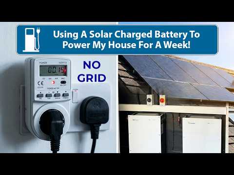 Going Off-Grid & Using Only Solar + Home Battery! – video thumbnail