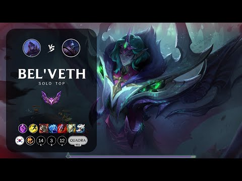 Bel'Veth Top vs Jax - KR Master Patch 13.15