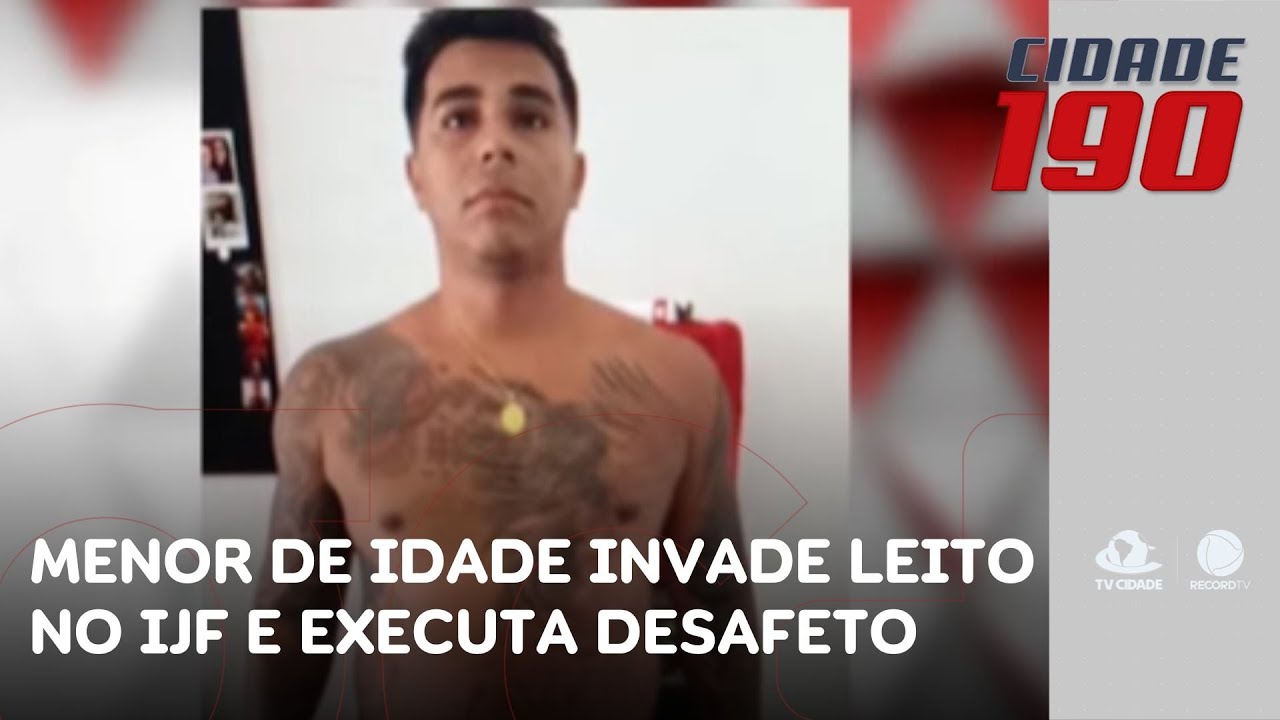 Menor de idade invade leito no IJF e executa desafeto a tiros. Jovem foi apreendido | Cidade 190
