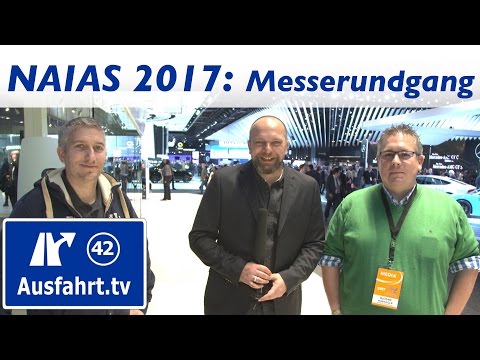 NAIAS 2017: Messerundgang